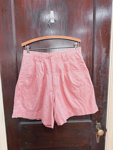 High Waisted Peach Shorts