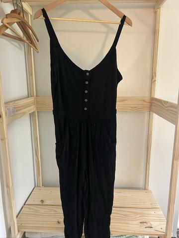 Button front jumpsuit