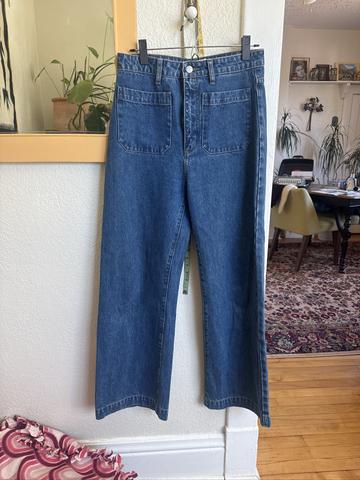 High Rise Wide Leg Jean