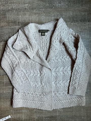 Merino wrap sweater