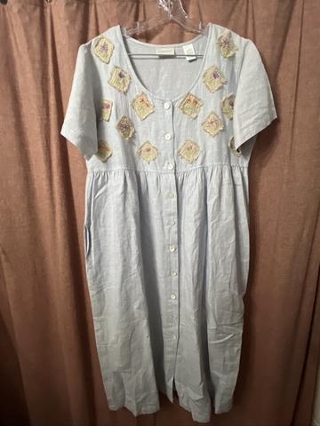 Button up dress