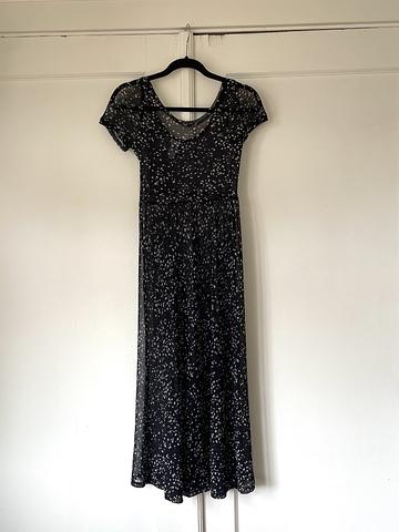 Megumi Dress in Starry Night Powermesh