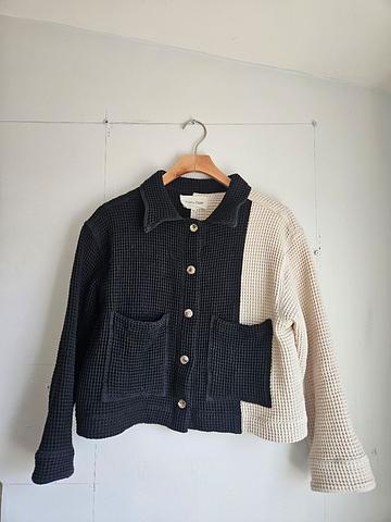 Colour split jacket