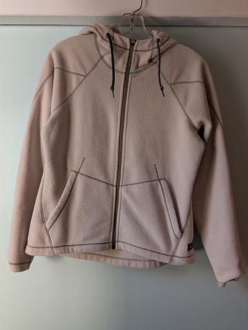 Fleece zip hoodie