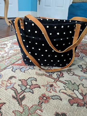 Polka dot bag
