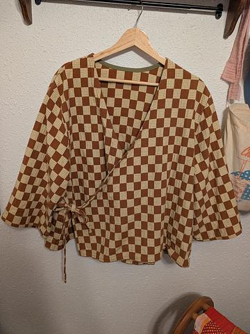 Snow Wrap Top