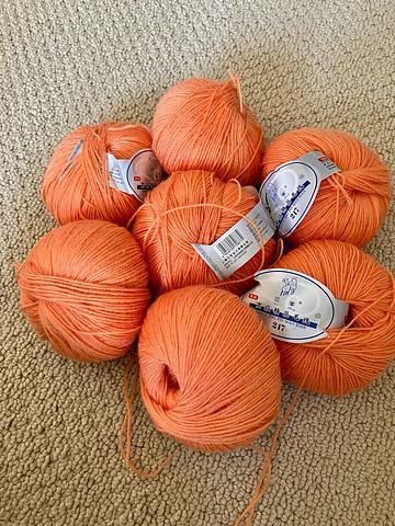 Orange Yarn