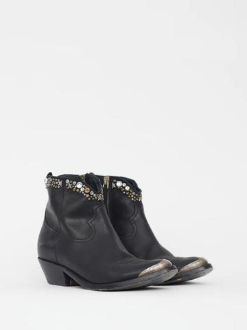 Golden Goose Cowboy Booties