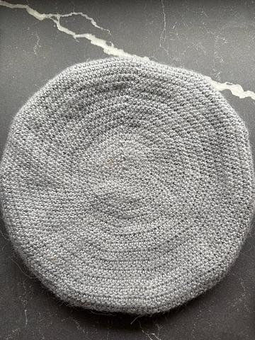Handknit beret