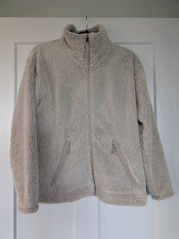 Cozy White Fleece Jacket