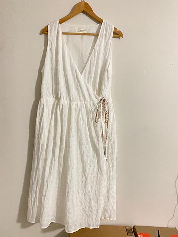 Cotton Wrap Dress