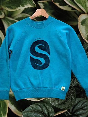 Block-Printed Sweatshirt