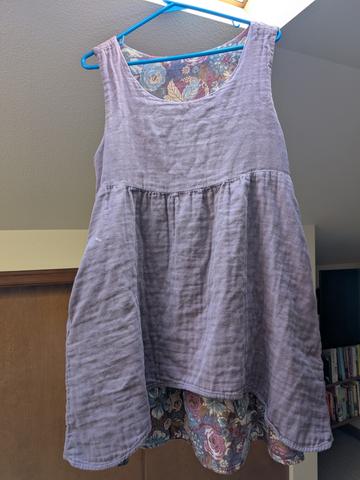 Metamorphic Dress - Sew Liberated - Cotton Gauze