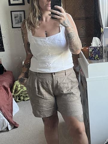 Corseted Top