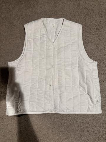 Quilted Silk Vest