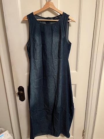 Denim dress, made in Italy