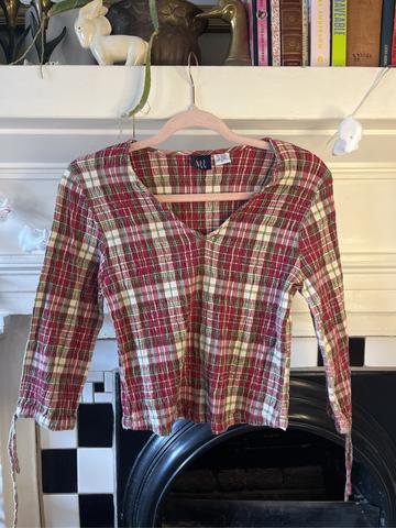 90s Smocked Long Sleeve