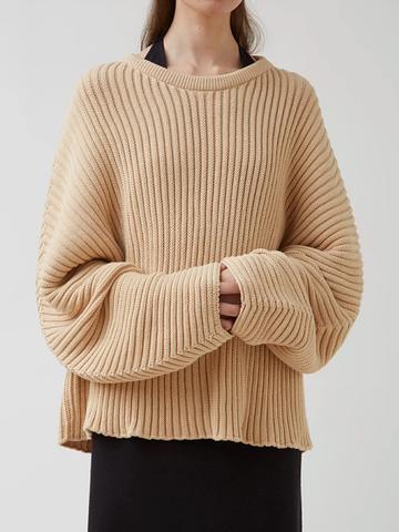 Cotton Rib Kai Sweater