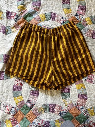 Striped easy shorts
