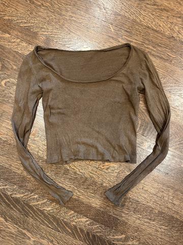 Ozma Scoop Neck Top, XS