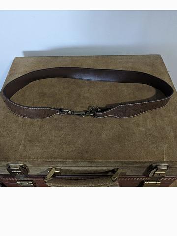 Brown Faux Leather Belt