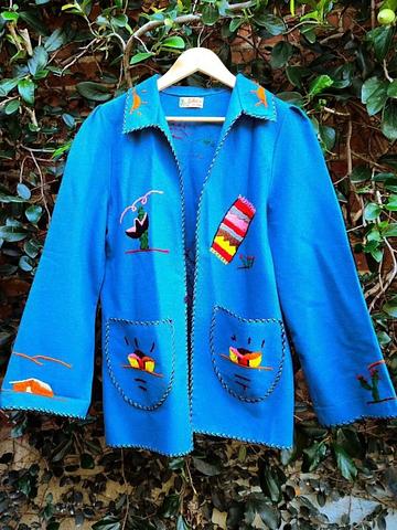 1940s Mexican souvenir Jacket