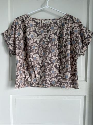 Swirls Block Print Shirt
