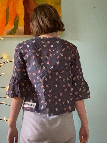 Me-made Ruffle Shirt