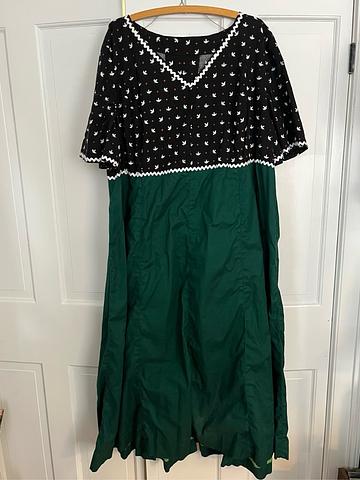 Home sewn maxi dress