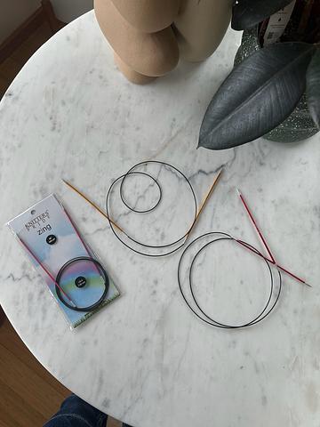 Knitting needles