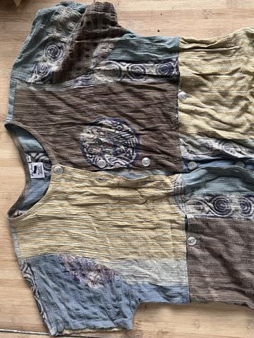 patchwork rayon top