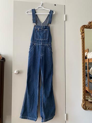 Denim overalls