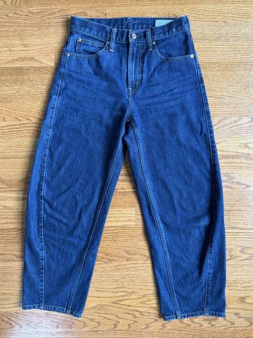 High Rise Barrel Jeans