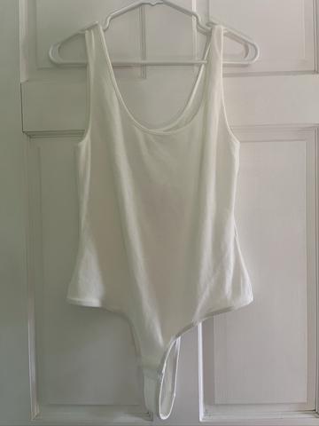 white bodysuit