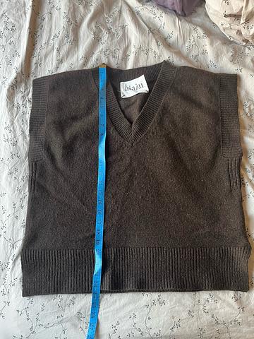 Yak wool sweater vest