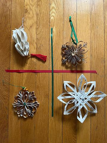 Handmade Ornament & Curated Vintage Bundle