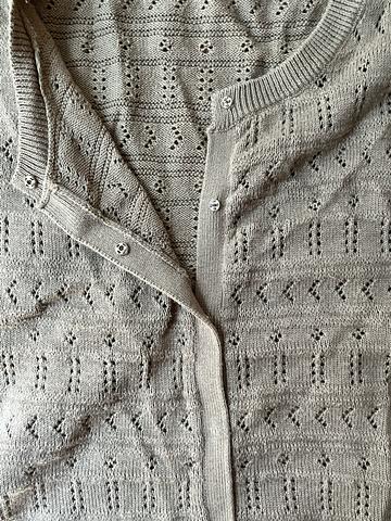 Cotton knit top
