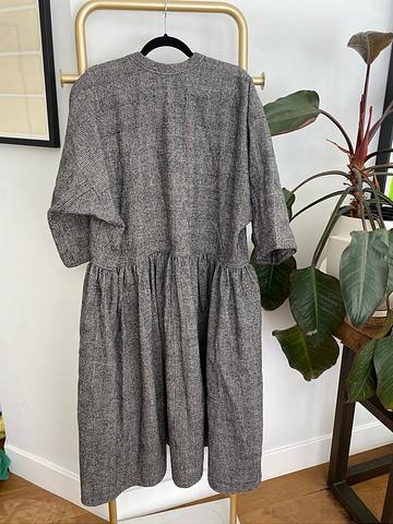 Sofie d’hoore wool checked dress
