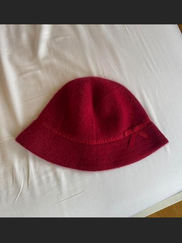 Red Ribbon Bucket Hat