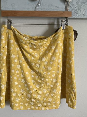 Floral polka dot Chaka skort