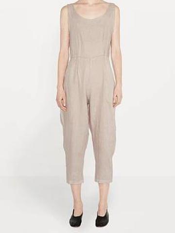 linen overalls