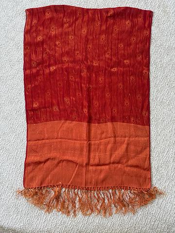 Shimmery scarf or wrap
