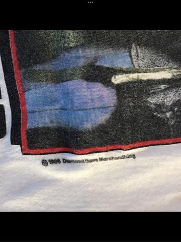 Vintage 80s 1986 David Lee Roth World Tour Concert Tee