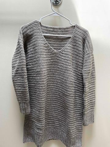 Distant Fog Sweater Dress