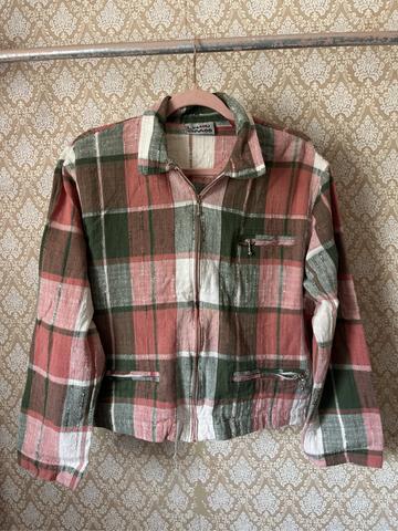 Y2K Plaid Jacket