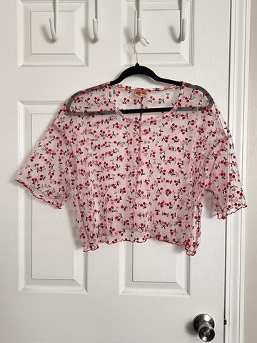 Boxy crop top