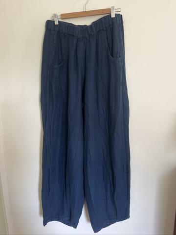 waffle linen pant