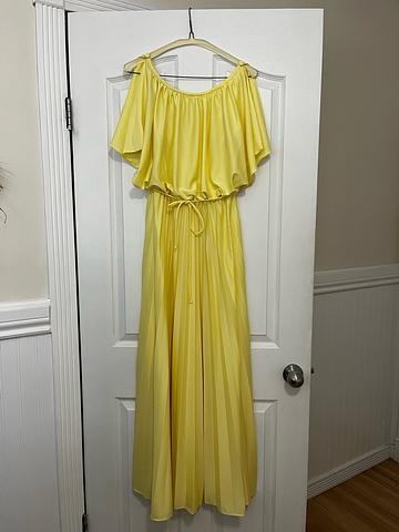 Butter Yellow Dress