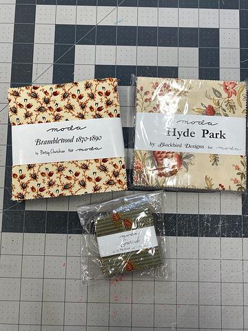 Three Charm Packs