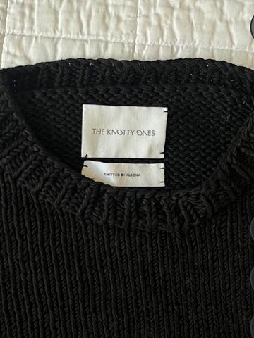 Knotty Ones black pullover